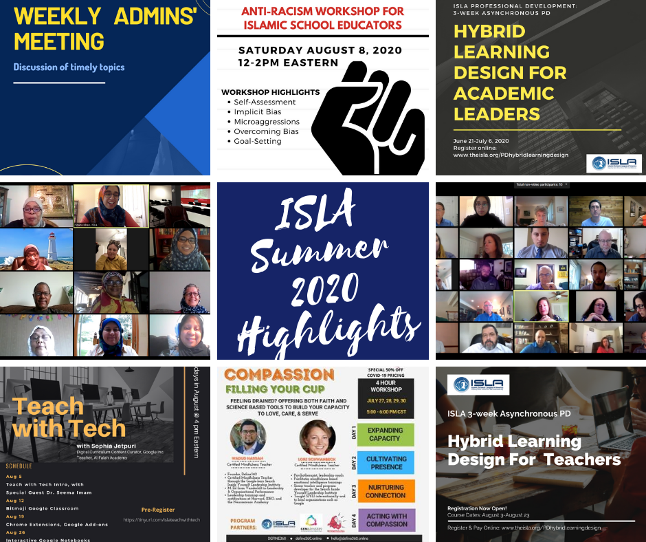 ISLA’s Summer 2020 Highlights