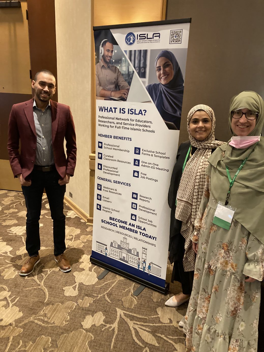 Picture of ISLA Booth w/ Chris Joffe