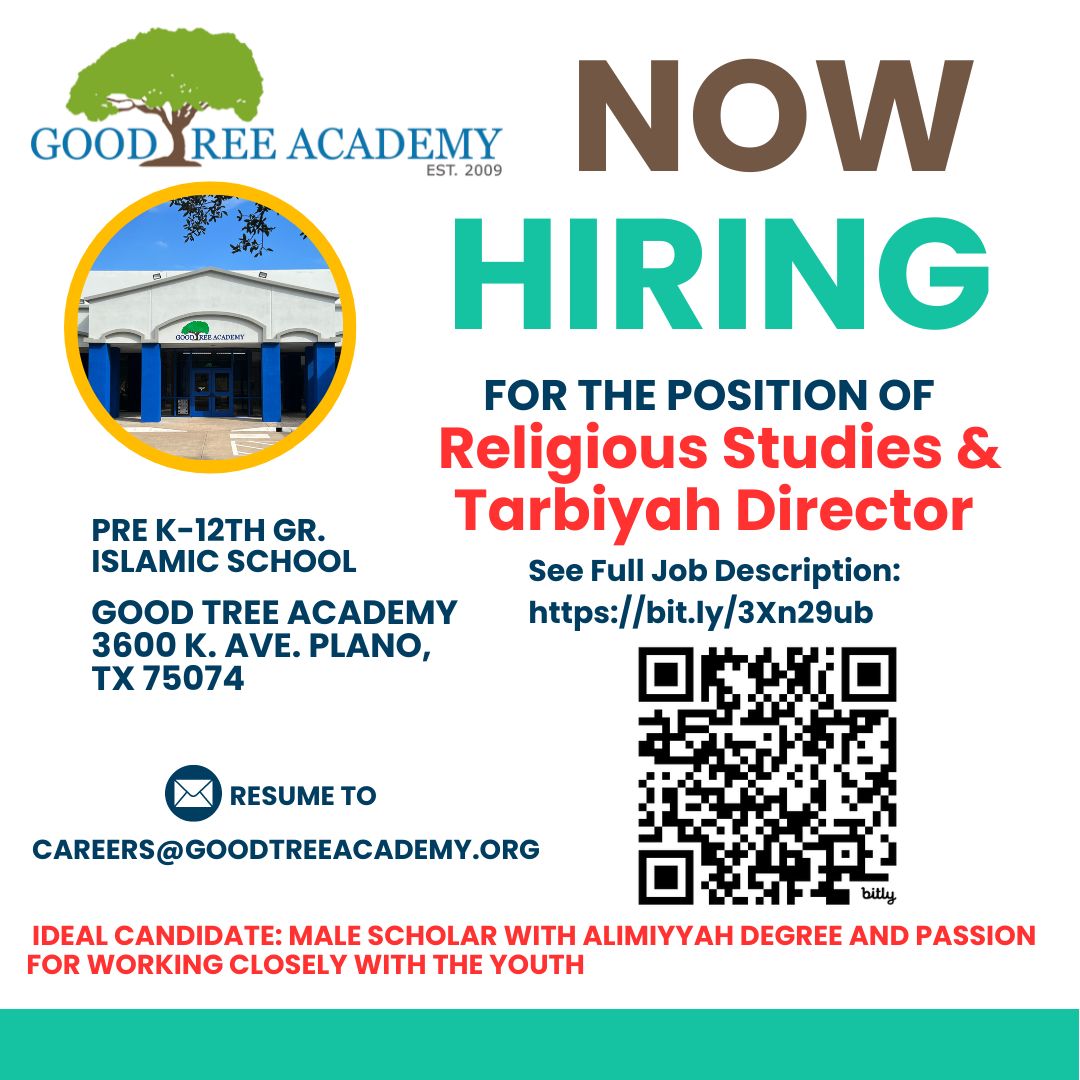 Religious Studies & Tarbiyah Director