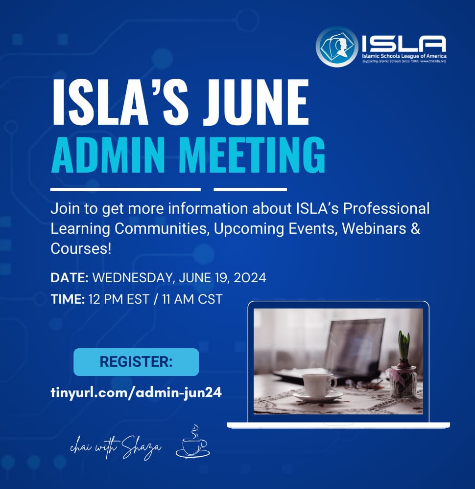 ISLA June Admin Meeting
